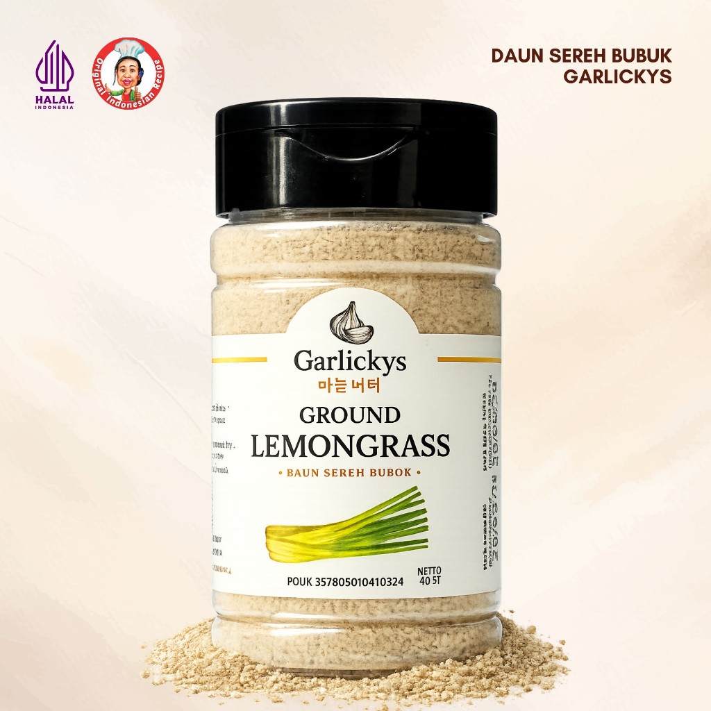 Garlickys Bubuk Daun Sereh Serai Wangi Segar Merah / Sereh Merah Segar