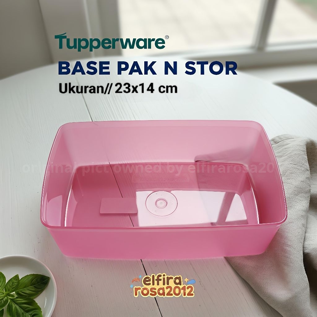 BARU Base Pak n Stor, Shallow 600ml, 1,3 liter 1,4 liter Tupperware