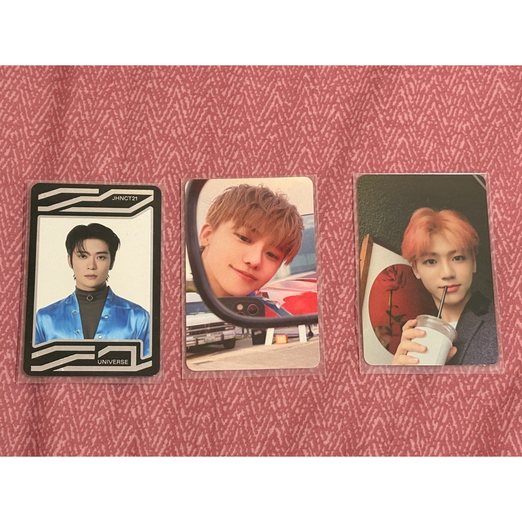 PHOTOCARD OFFICIAL JAEHYUN UNIVERSE JAEMIN BEATBOX WE GO UP NCT