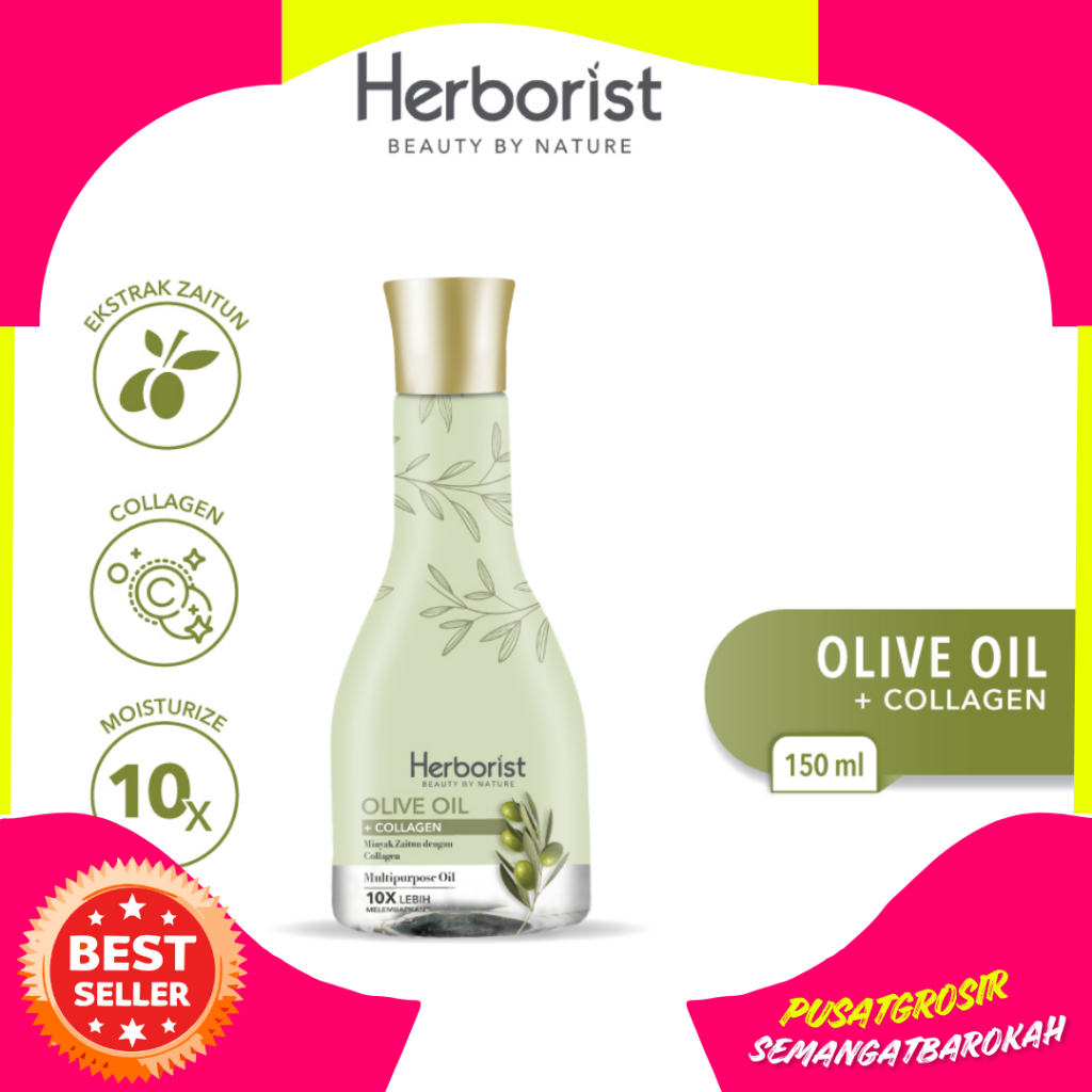 Herborist Minyak Zaitun + Collagen