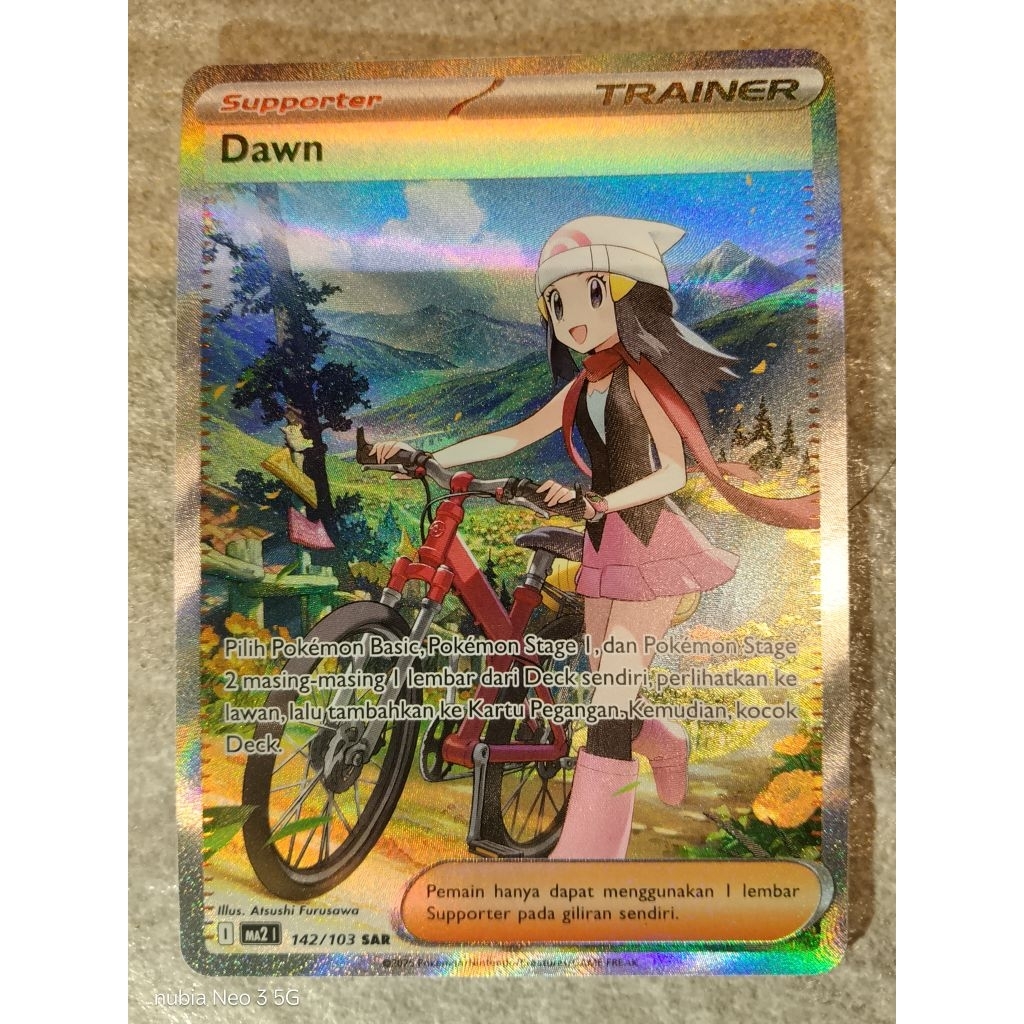 DAWN SAR Support Trainer Kartu Pokemon Indonesia - MA2