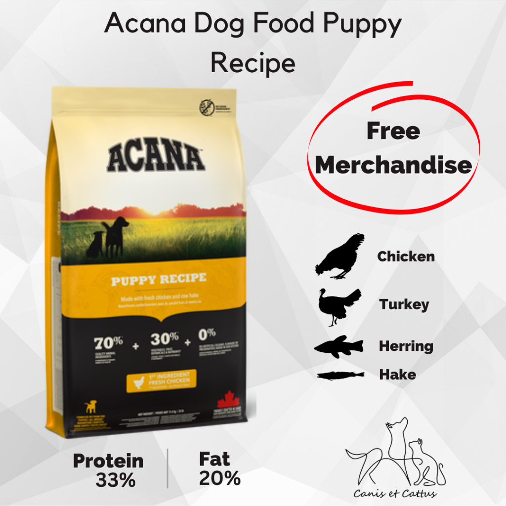 Acana Dog Food Puppy Recipe 6 kg