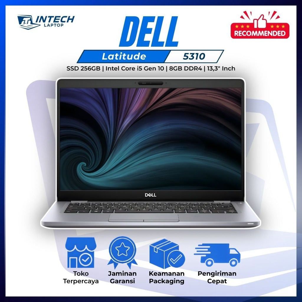 Laptop Dell Latitude 5310 5410 Core i5 i7 Gen 10 Murah Bergaransi