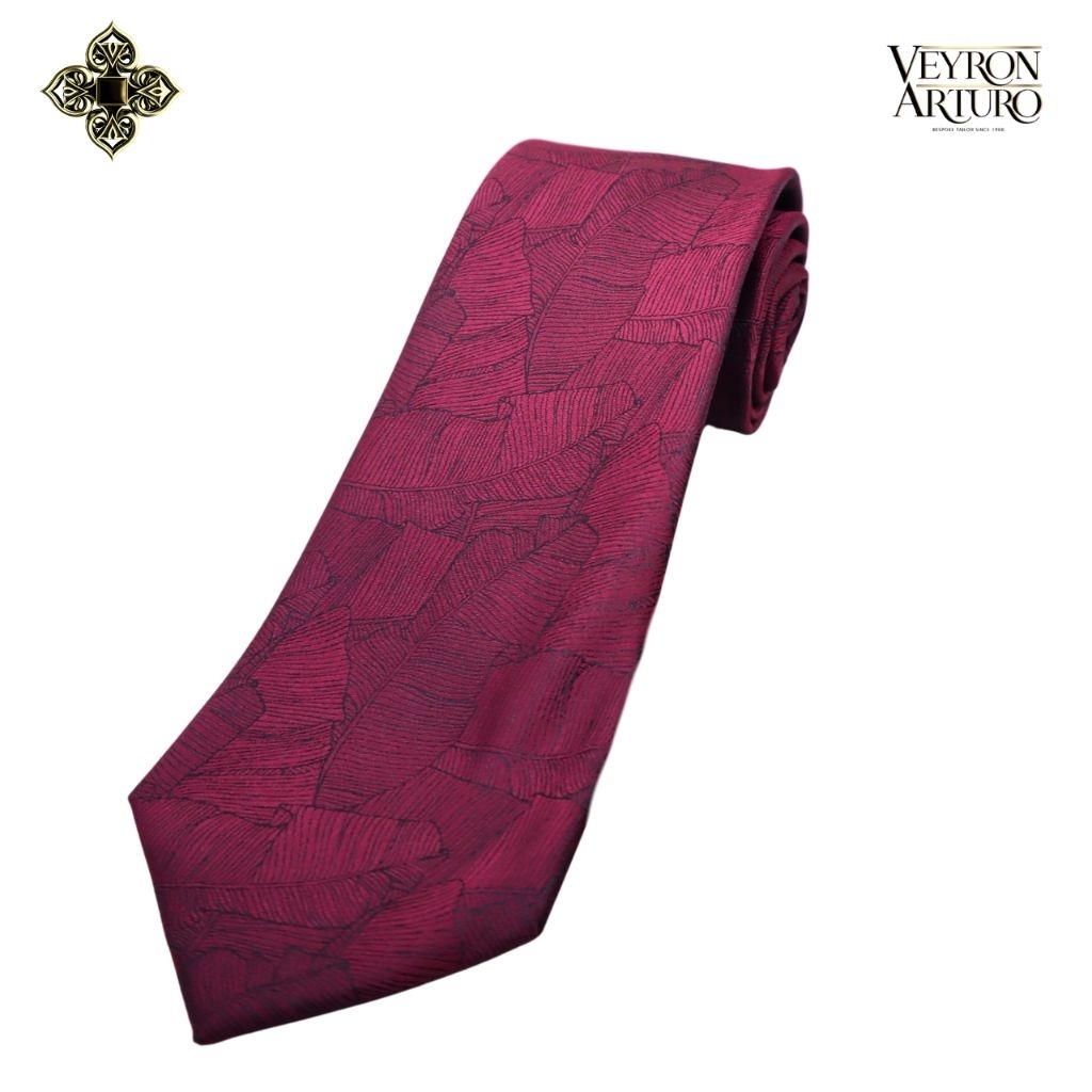 VEYRON ARTURO - Dasi Merah Maroon Premium