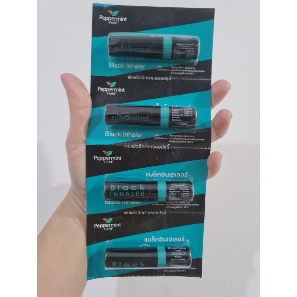 Minyak Black inhaler peppermint field viral lisa blackpink thailand