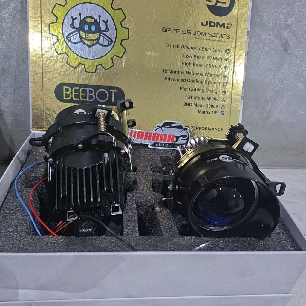 biled foglamp beebot gpfp55 jdm series