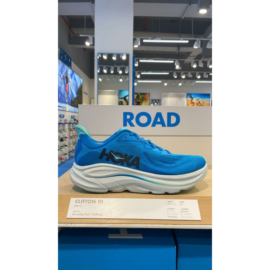 Sepatu Hoka CLIFTON 10 Men's Running Shoes
