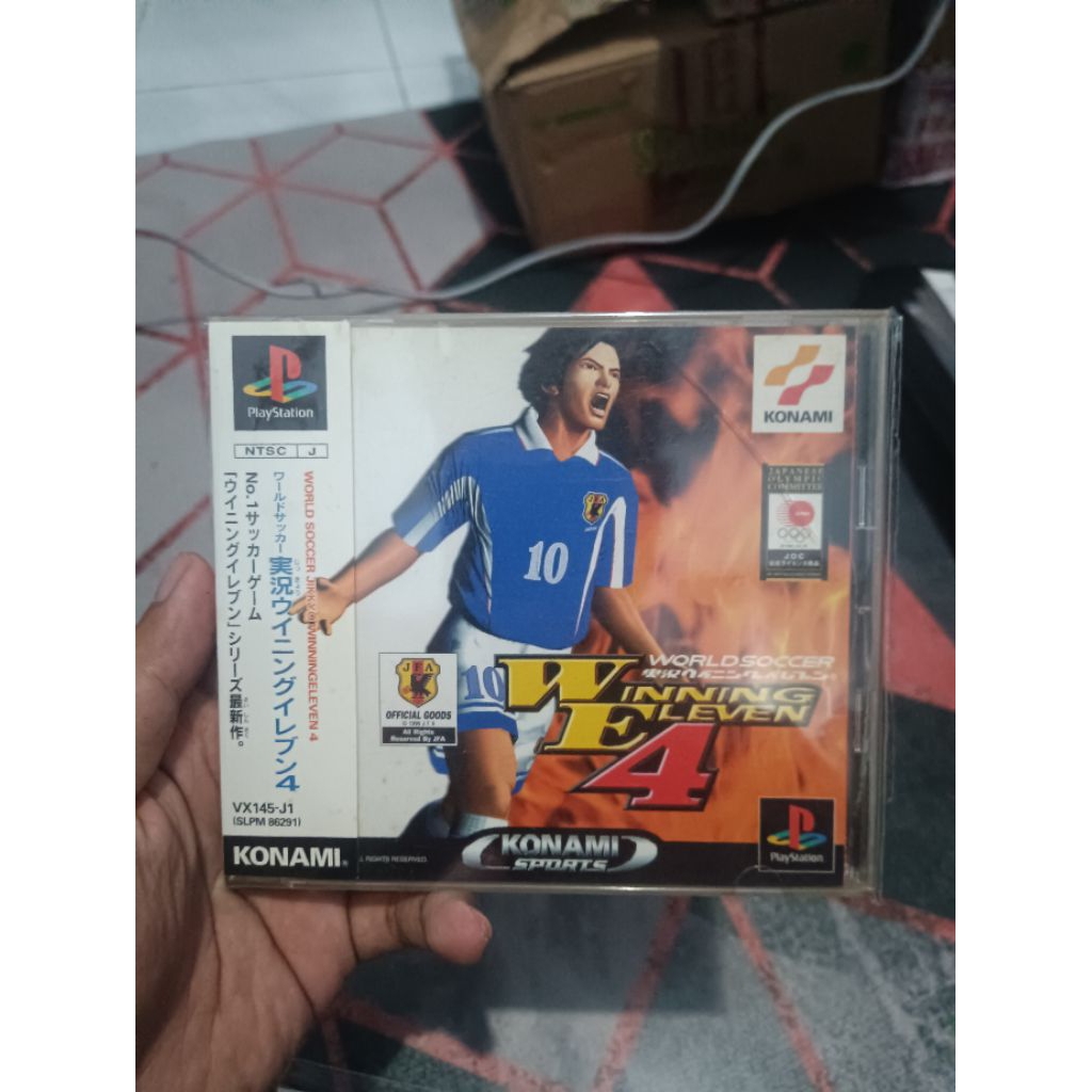 Kaset PS1 Ori Original Winning Eleven 4 JP