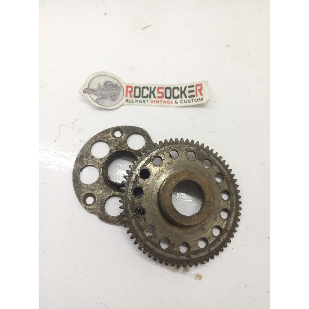 gigi besar stater yamaha fizr fiz force1 alfa original gigi stater fizr ori