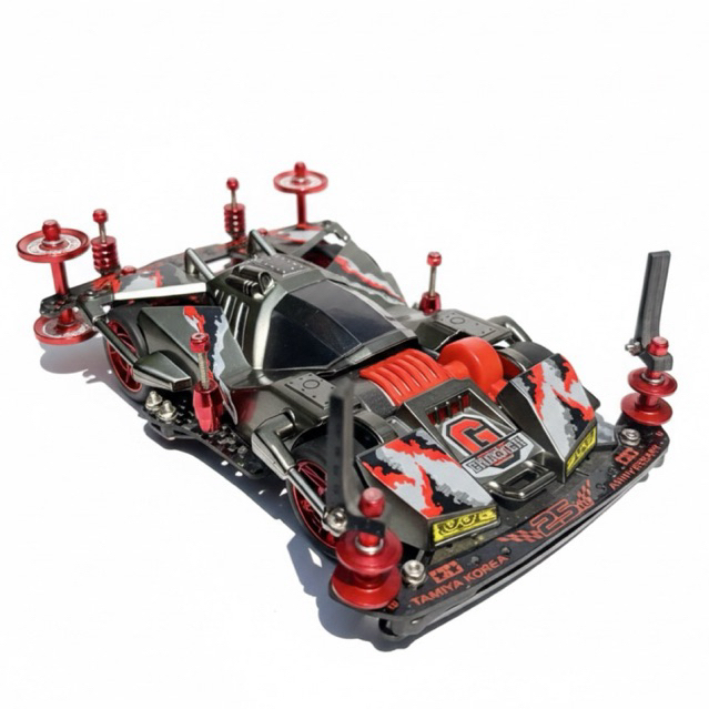Rep Tamiya Rakitan Side damper Brocken gigant Black metalic special FMA Chassis 3006H2-RKT
