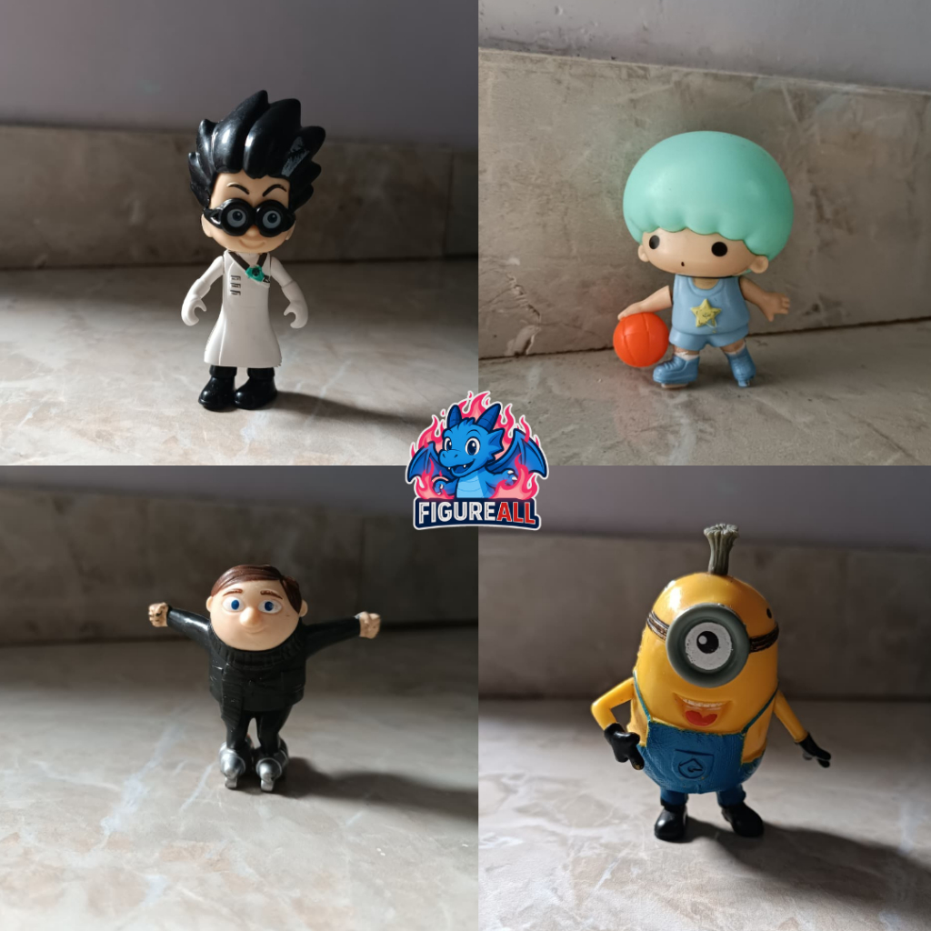 Mainan Figure Campur Minion MCD Preloved