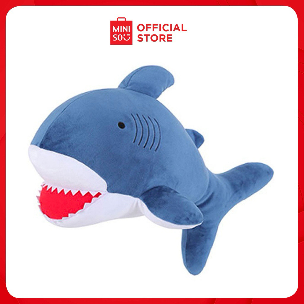 Miniso Shark Plush Toy / boneka hiu