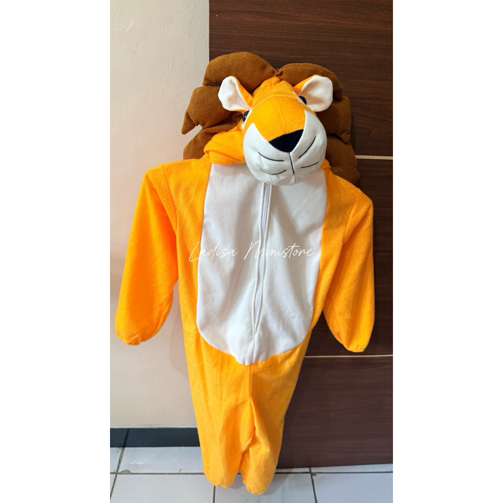 [Preloved] KOSTUM ANAK MOTIF SINGA