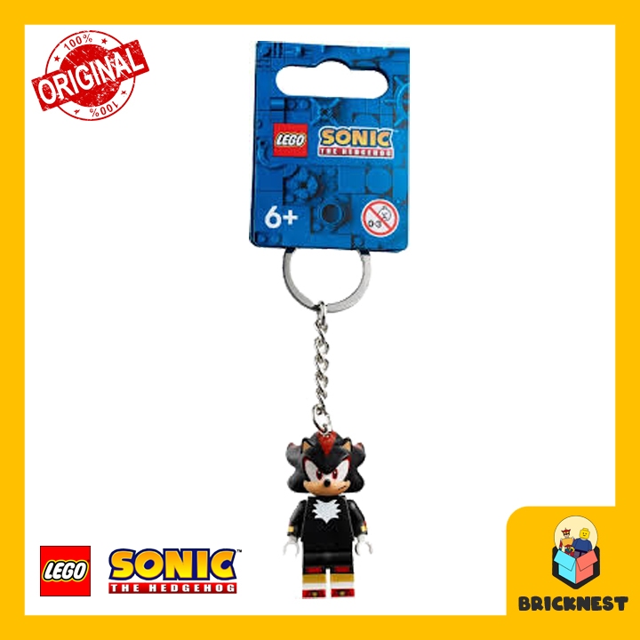 LEGO Sonic The Hedgehog Keychain - Shadow