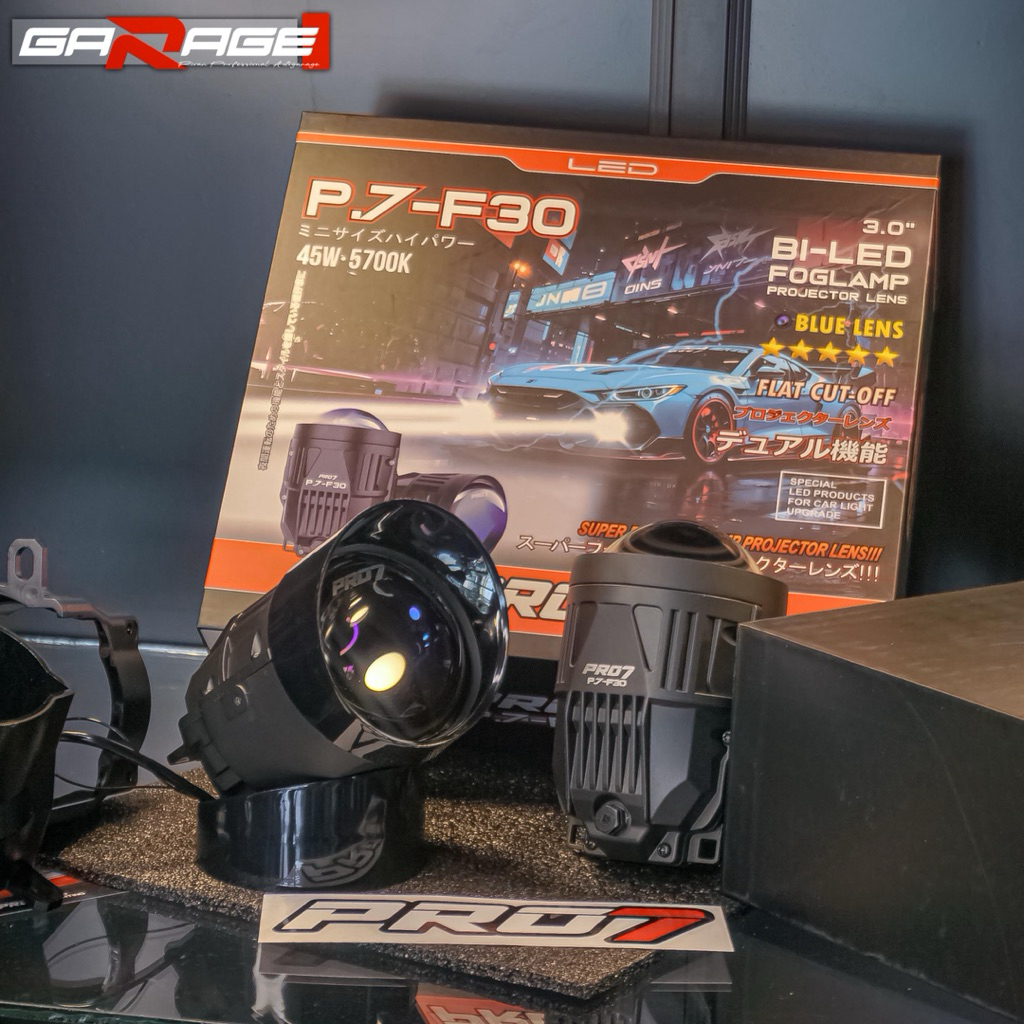 FOGLAMP PRO7 P.7-F30 | BILED FOGLAMP PROJECTOR 3 Inch PRO7  | LAMPU KABUT PRO7 | FOGLAMP PRO7 P.7F30