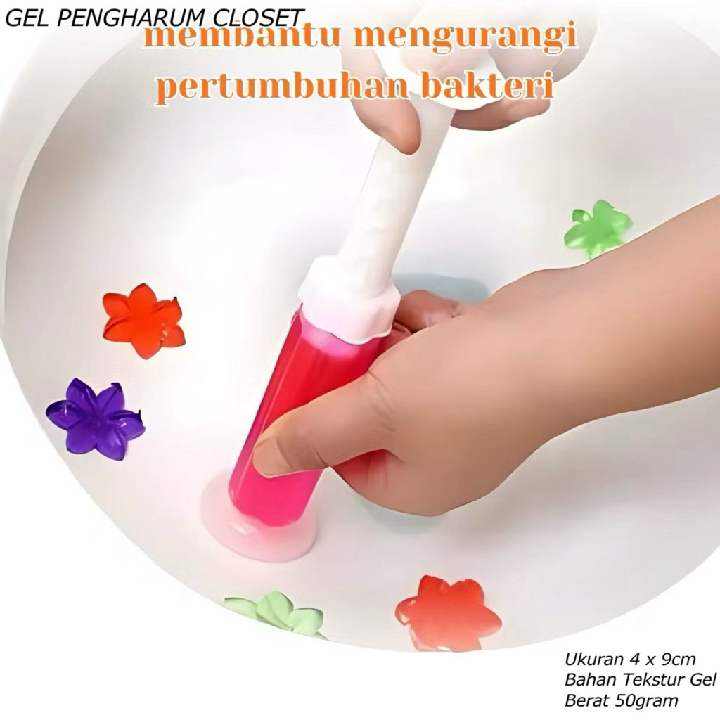 GEL PENGHARUM CLOSET || GEL CLEANER || FRAGRANCE GEL TOILET || GEL STERIL PEWANGI KAMAR MANDI