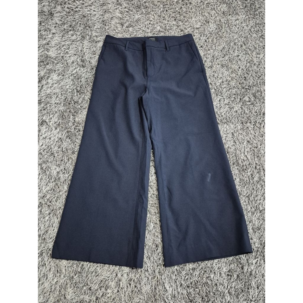Celana kulot navy (BANANA REPUBLIC)