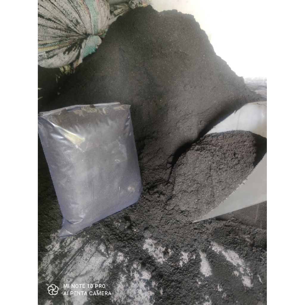 Serbuk Arang Batok Kelapa Kemasan 1Kg