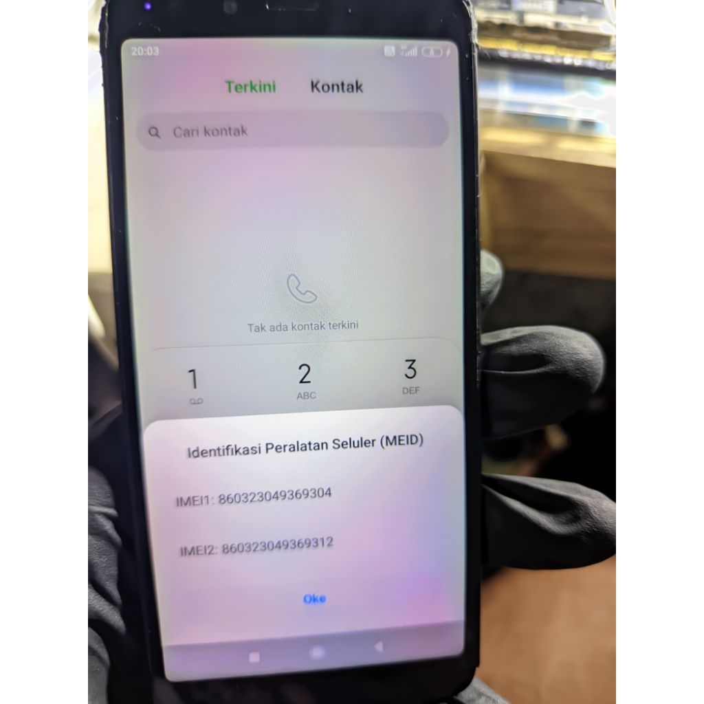 Mesin redmi 6a ( Dual Sim ) Normal