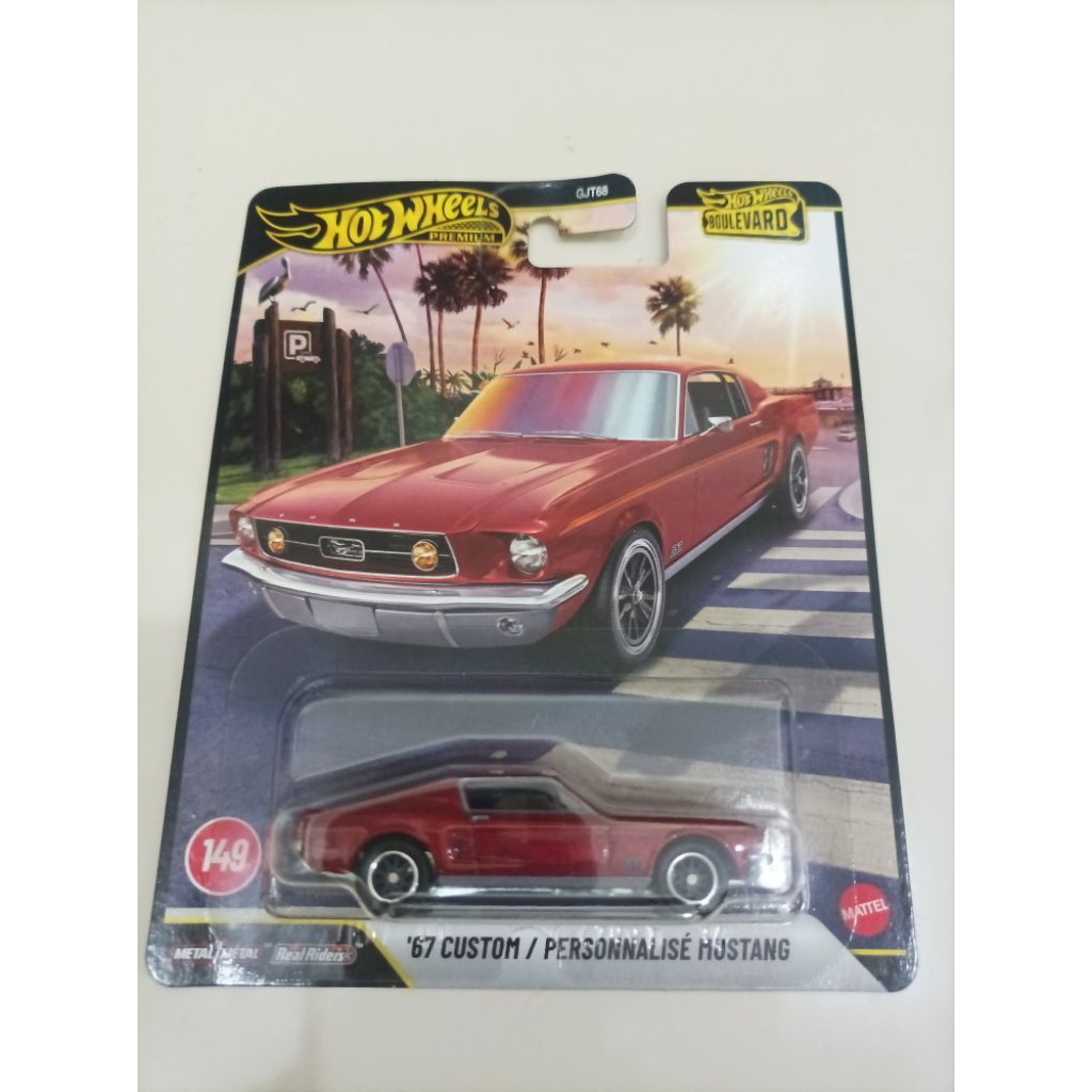 '67 Custom / Personnalise Mustang - Hot Wheels Boulevard - Hot Wheels Premium