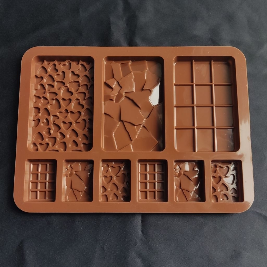 Cetakan Resin/Molding Silicone Bentuk Kue & Coklat Batang Untuk Membuat Kerajinan Resin
