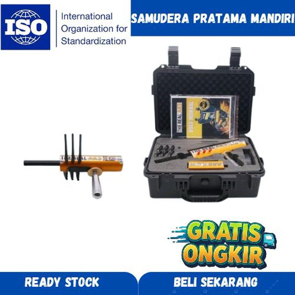 The Real Gold AKS Long Range Gold Detector 6 Antennas