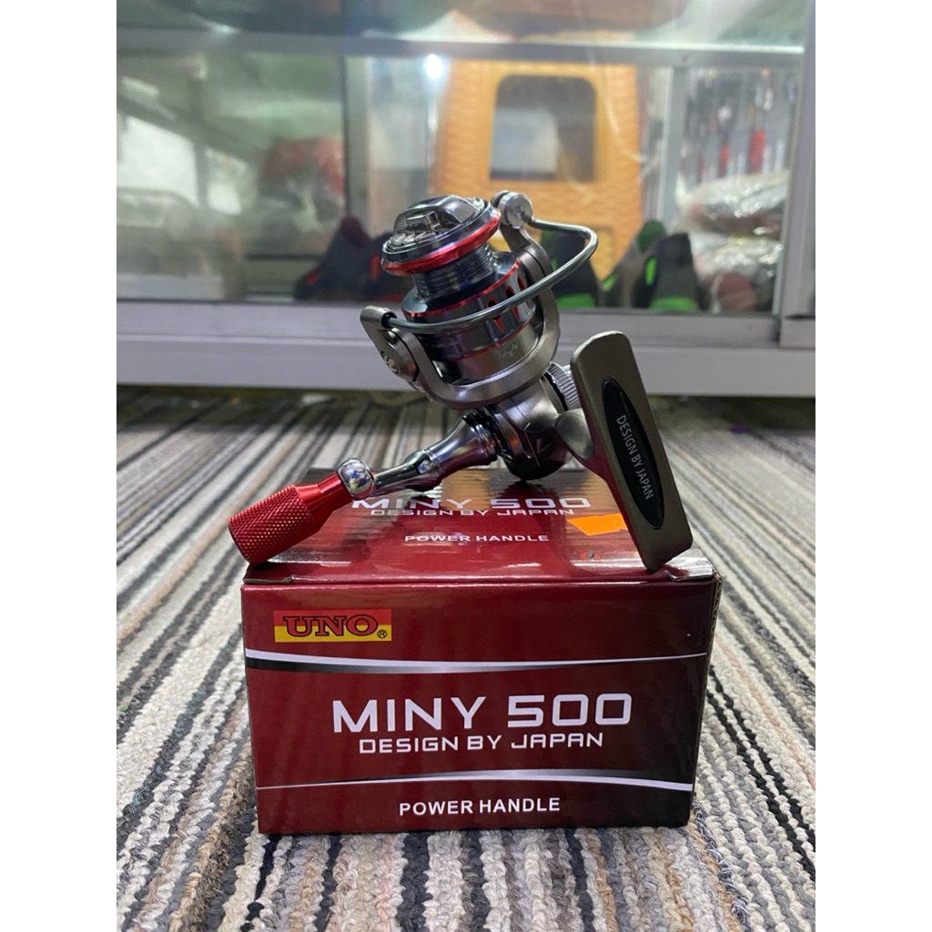 REEL SPINNING UNO MINY 500 POWER HANDLE