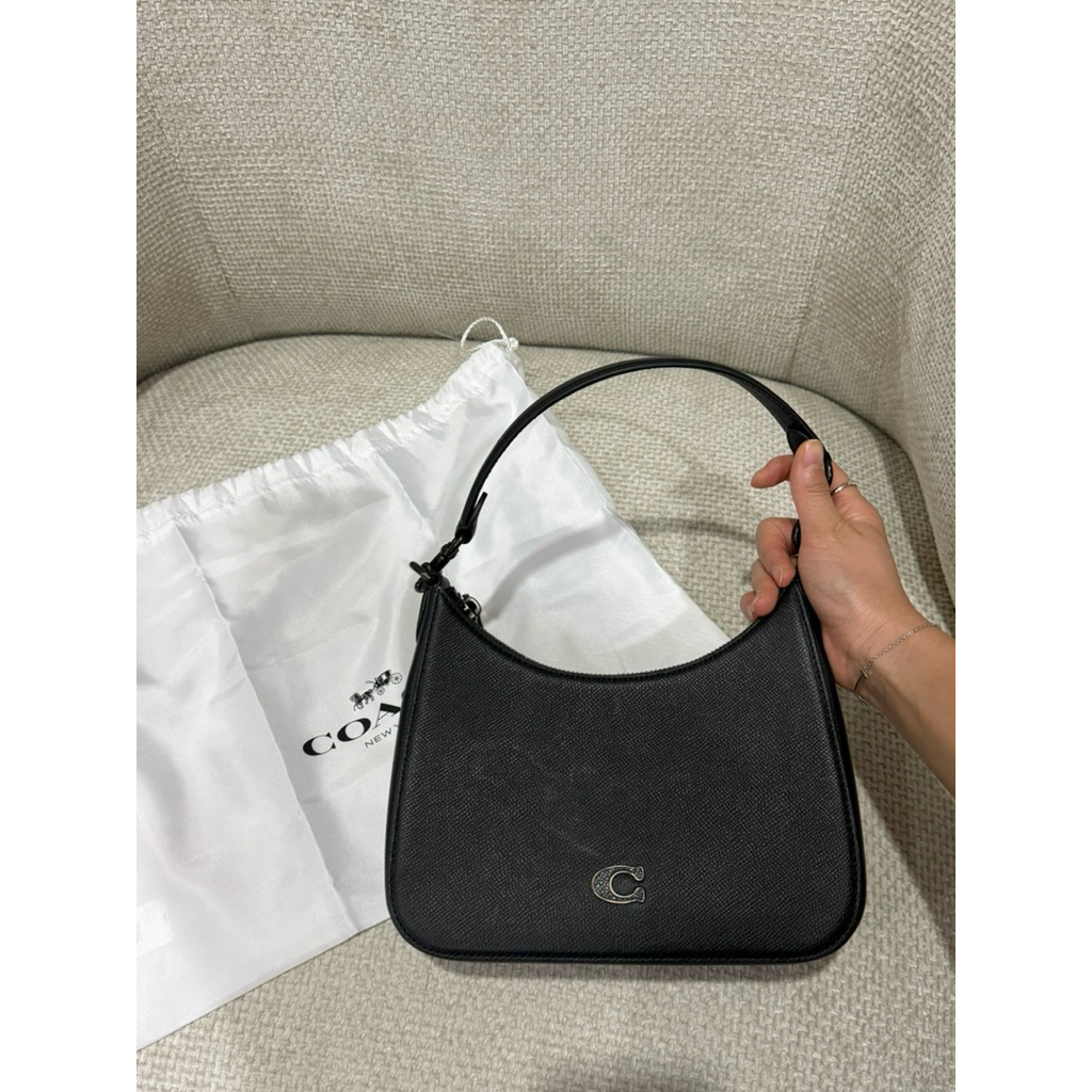 Coach Shoulder Hobo Bag Black