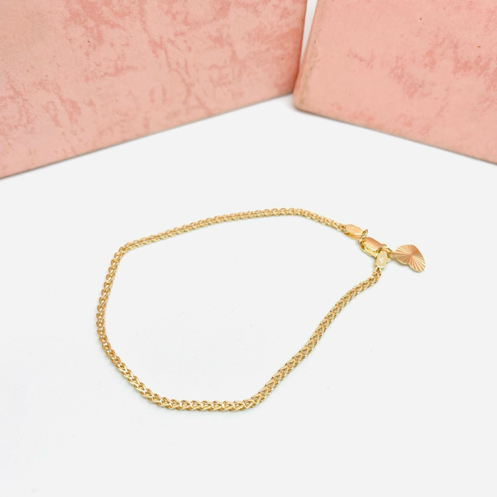 Gelang Dewasa Emas Asli Kadar 300/6k muda minimalis
