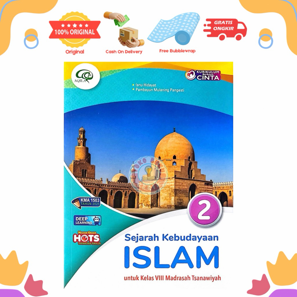 Buku Aqila Kelas 8 MTS Deep Learning Penerbit Tiga Serangkai