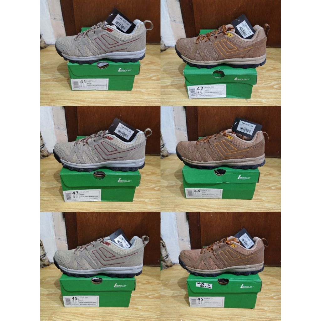 Sepatu League Raung Outdoor Shoes Cowo Hiking Olahraga Pria Original Sale