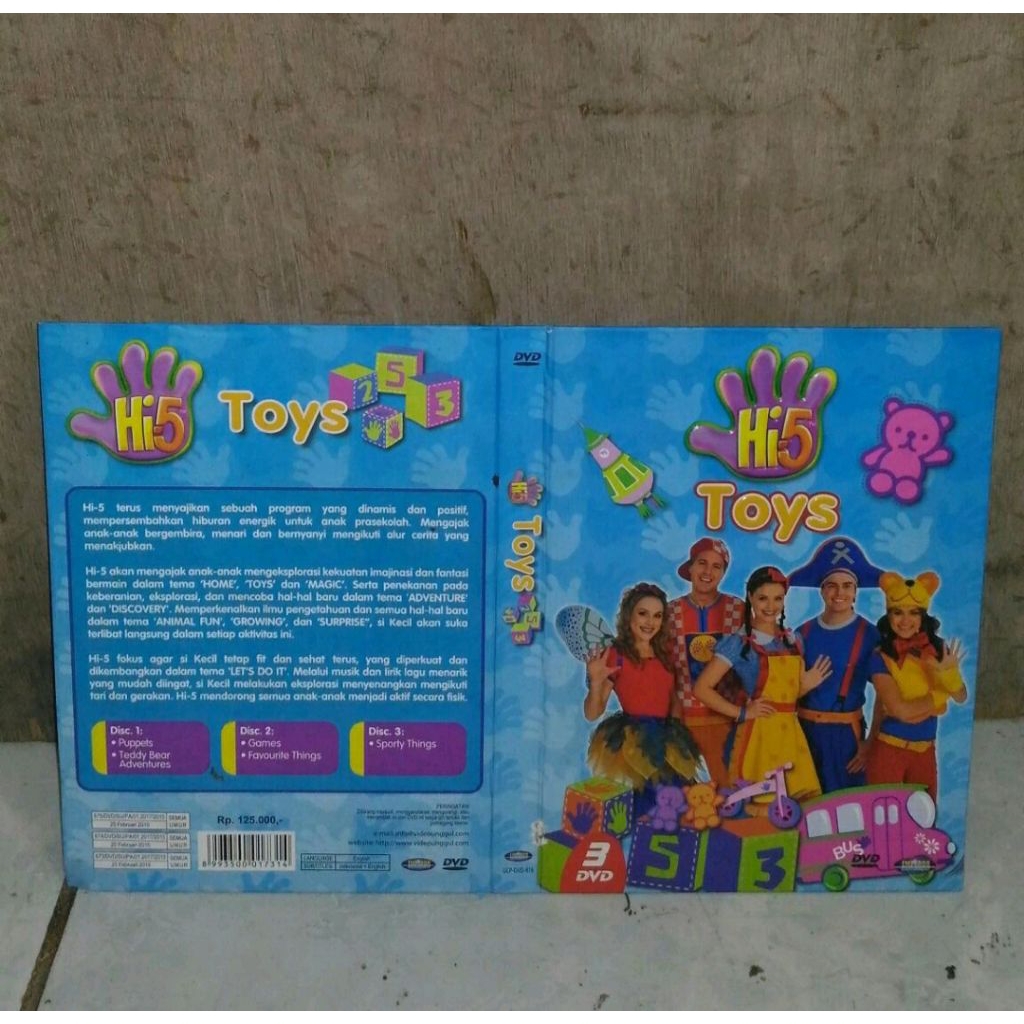 Hi 5  Toys  : Dvd Boxset 3 Disc Original