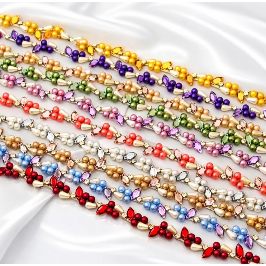 READY STOK || payet rangkai mutiara padi