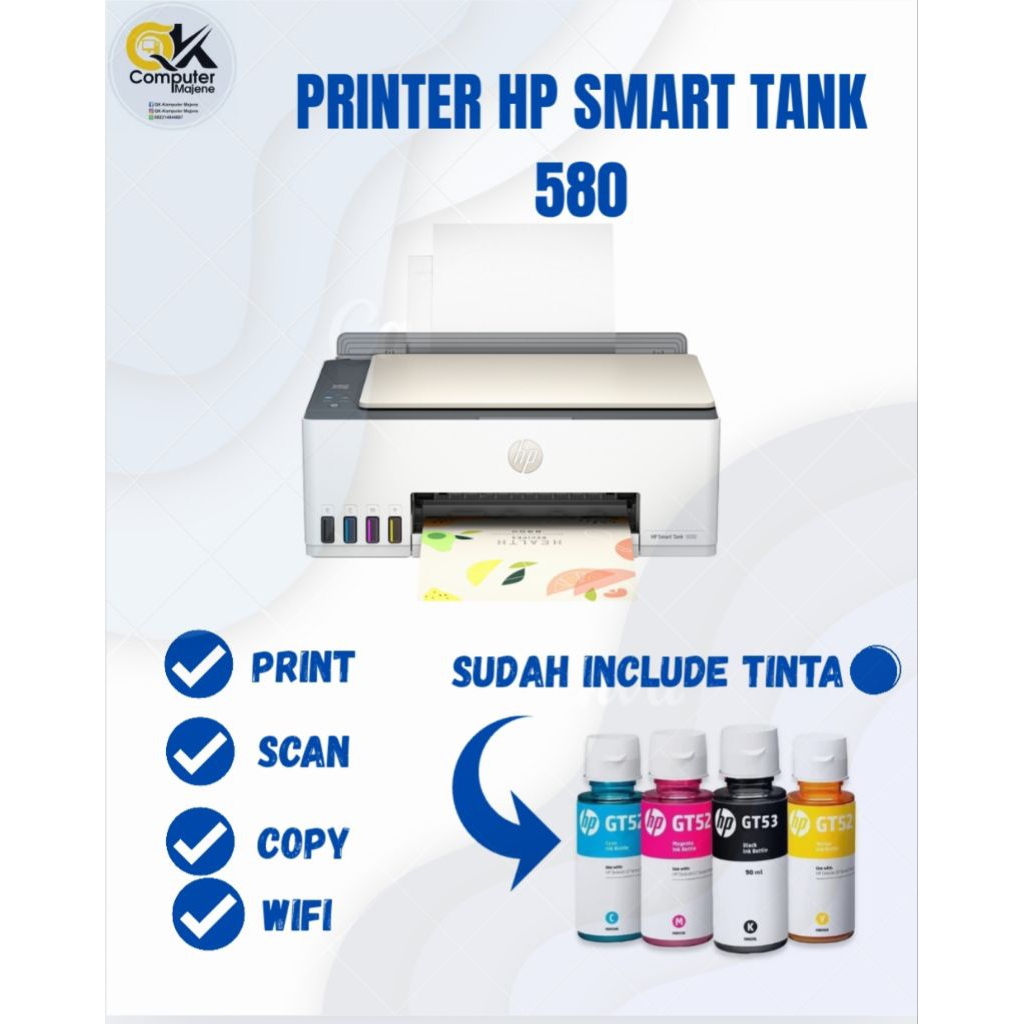 HP Smart Tank 580