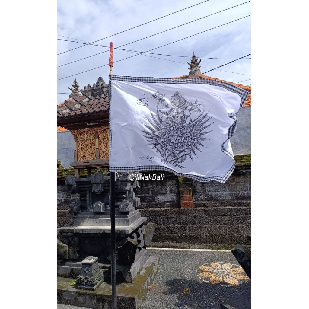 Bendera Kober Bali Lukis