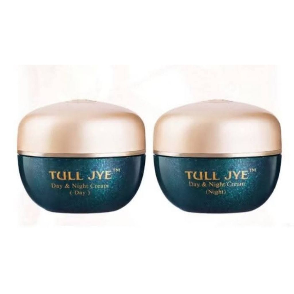 TULL JYE CREAM SIANG & MALAM  HIJAU  & CREAM SIANG & MALAM MERAH 1 SET 10 GR KECIL