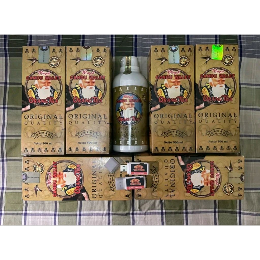 minyak candu walet cap orang tua original 500ml