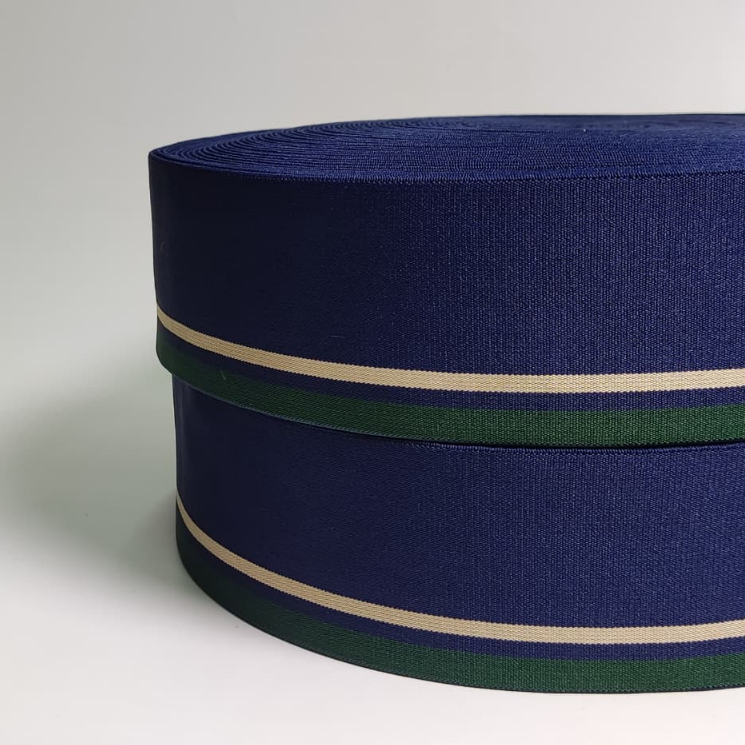 Karet Elastis Salur 6 CM - Motif List | Karet Elastis Salur | Karet Sintetis | Aksesoris List Celana