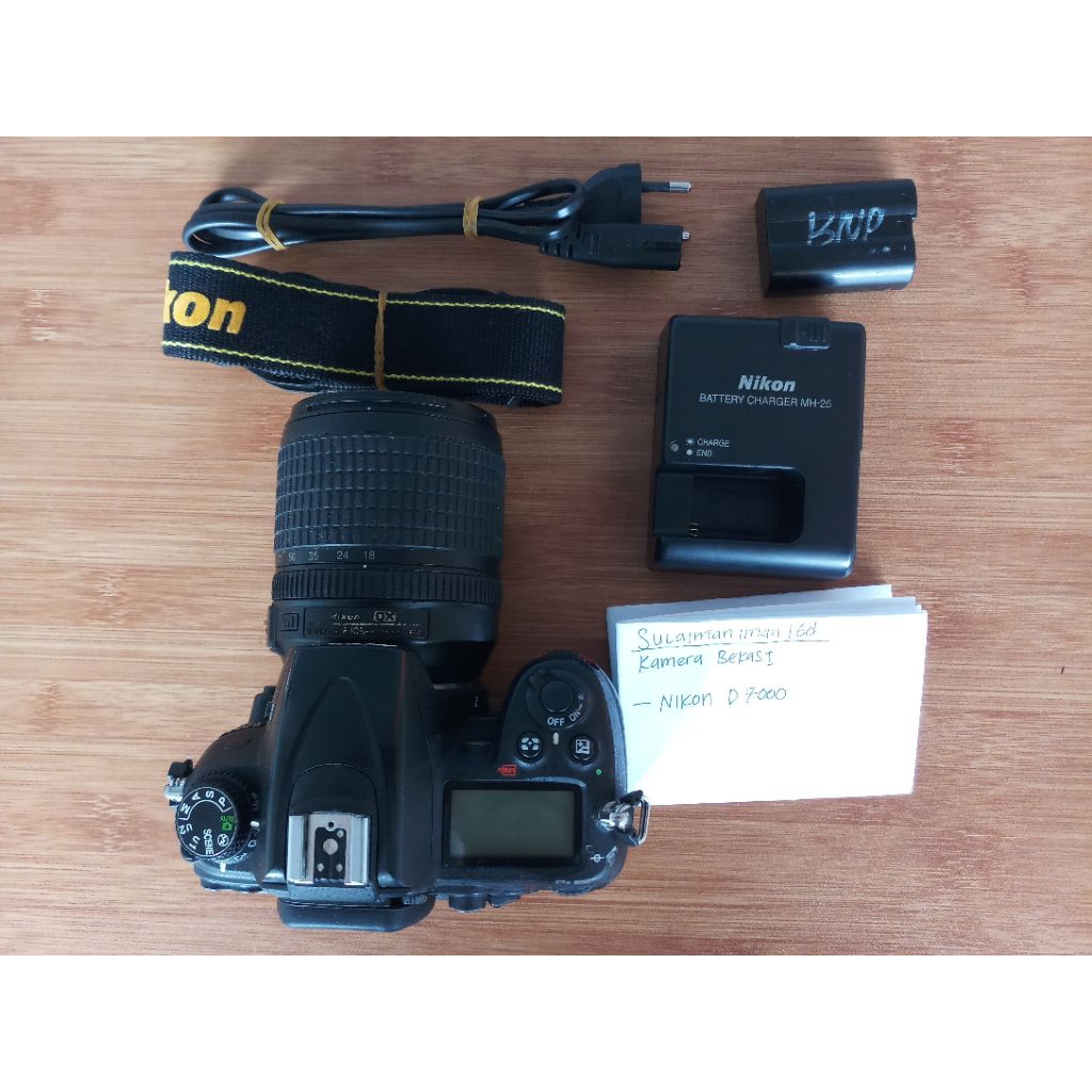 Nikon D7000 Lensa 18-105 mm photografer