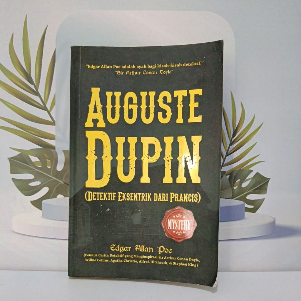 Novel Karya Edgar Allan Poe Berjudul Auguste Dupin (Detektif Eksentrik Dari Prancis) Bahasa Indonesi