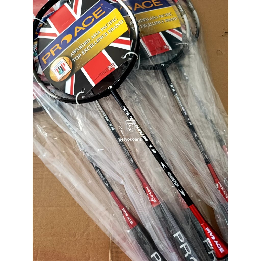 Raket Badminton Pro Ace Titanium 12 Batangan