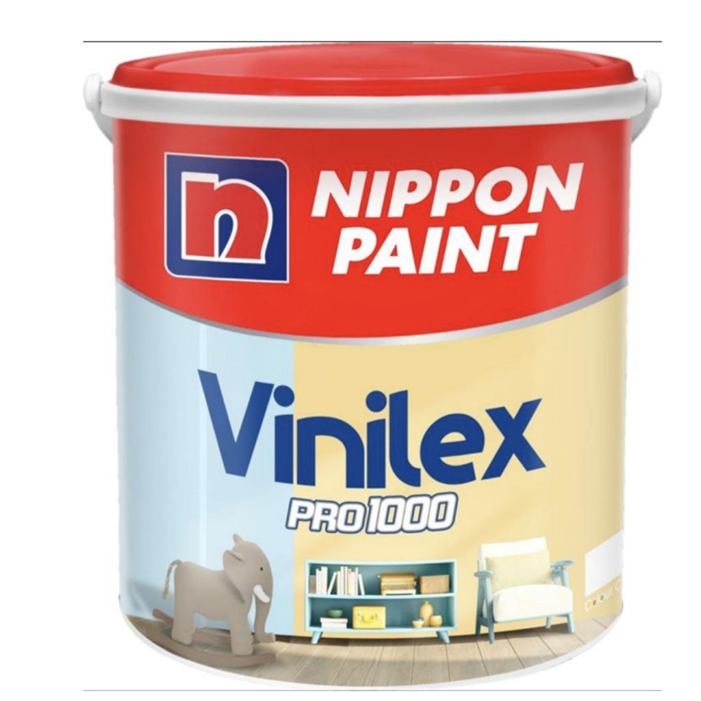 Vinilex PRO 1000, Cat Tembok Interior NIPPON PAINT VINILEX PRO 1000: 4.5 Kg