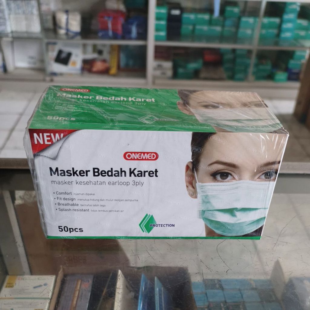 masker bedah karet / masker medis / masker kesehatan
