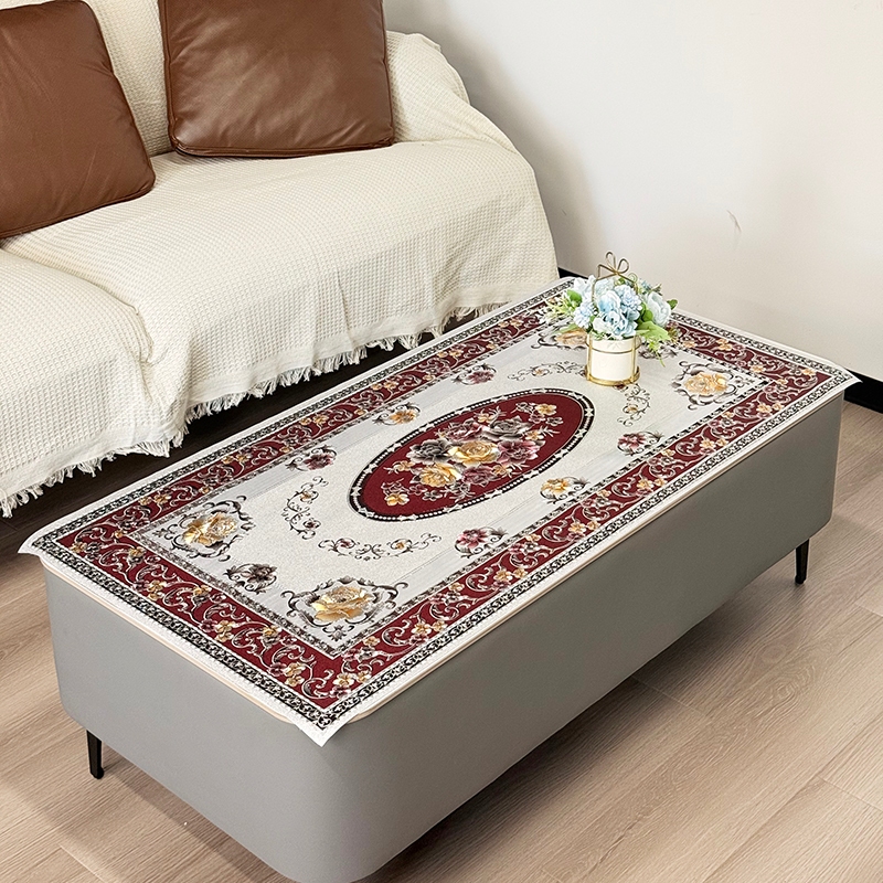Taplak Meja Tamu Super Tebal Premium 45 x 90cm / 50 x 110cm / 60 x 120cm / Taplak Meja Ruang Tamu / 