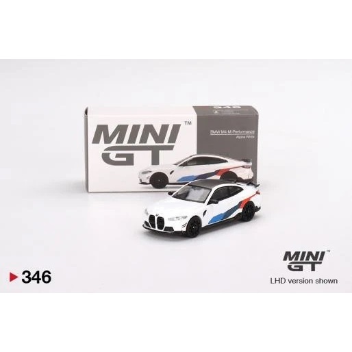 Mini GT 346 BMW M4 M-Performance (G82) Alpine White