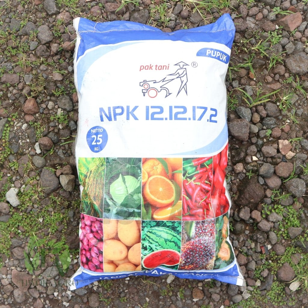 NPK PAK TANI 12-12-17-2 (NPK HORTI) 1 Karung Isi 25 x 1kg Original