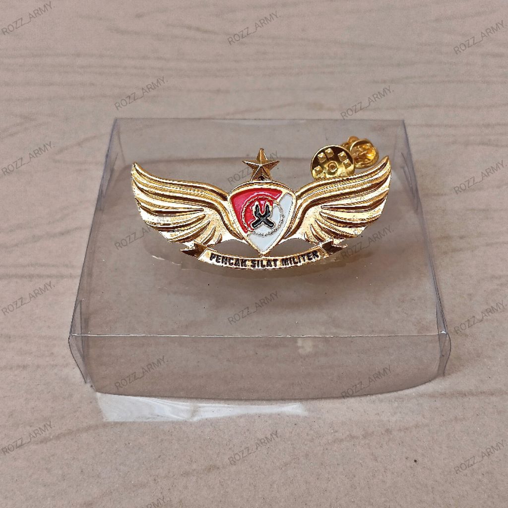 brevet wing pin psm pencak silat militer terbaru