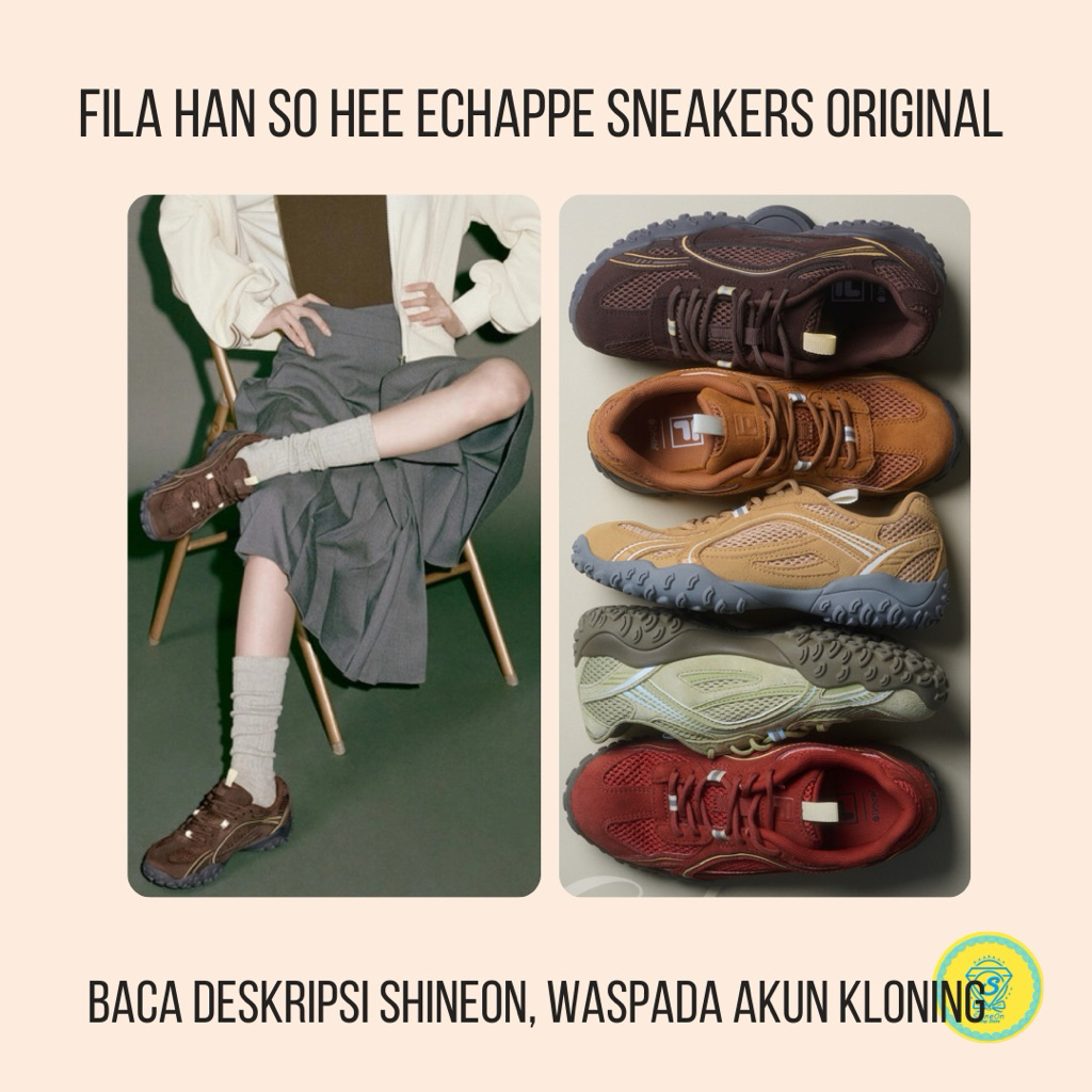 Original Fila Echappe Sneakers + BOX Han Soh33