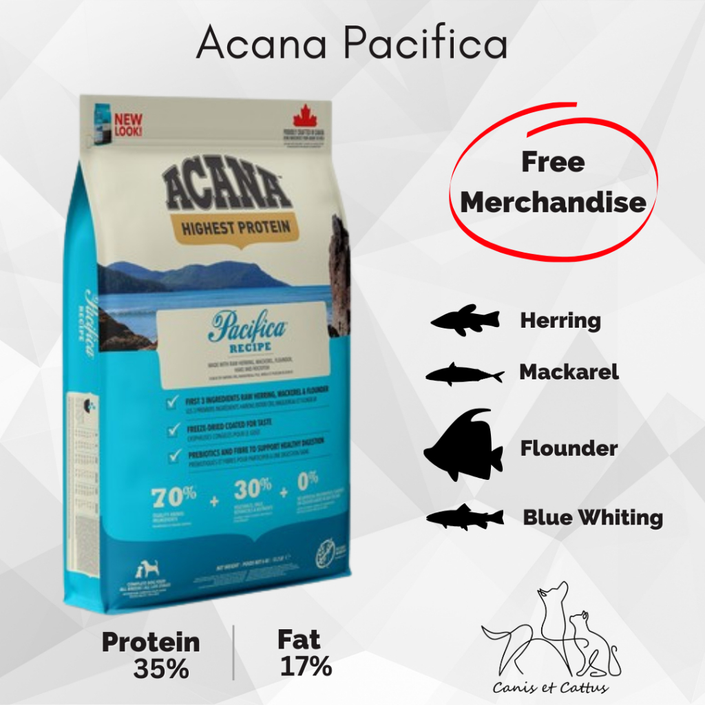 Acana Dog Food Pacifica Recipe 2 kg