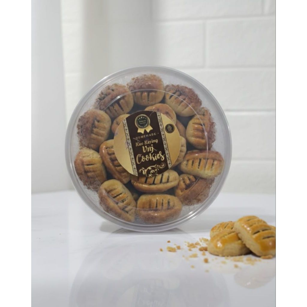 Nastar Daun Lumer Di mulut 500gr - Homemade Cookies Premium Wysman